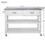 Chariot Kicthen avec plateau en acier inoxydable