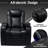 Genuine Leather Home Theater Chair, Black-1349607101