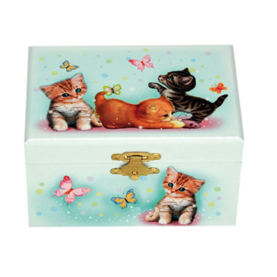 Wood Jewelry Box + Musical