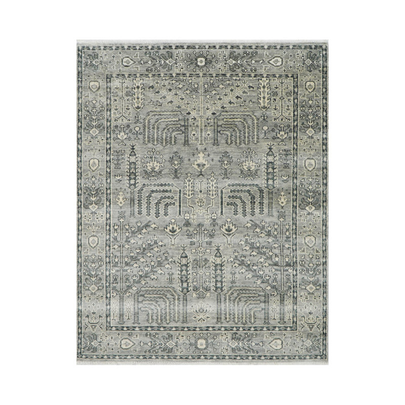 Tapis gris / blanc 7 pi 11 po x 10 pi Moree