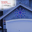 Grande décoration flocon de neige avec lumières DEL bleues et blanches-282034521-282034520
