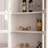 White+Brownness Solid Wood+Iron+Glass Display Cases