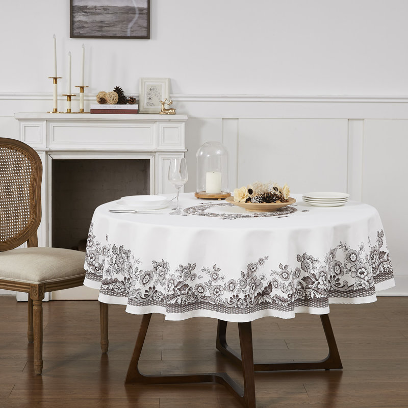 Spode® Woodlands 70" Round Tablecloth