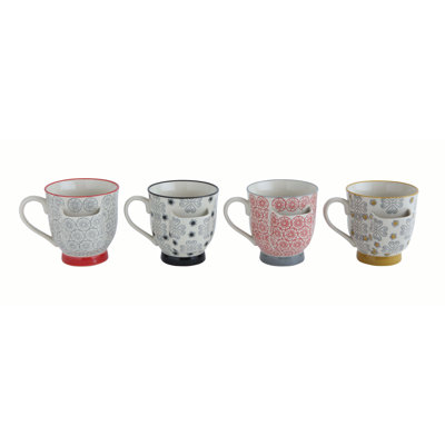 Kumani 4 Piece Teacup Set