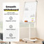 Vidaxl Magnetic Whiteboard Height Adjustable With Wheel Manual EPS Mobile-125554198