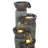 5-Tier Bowls Waterfall Fountain with LED Lights