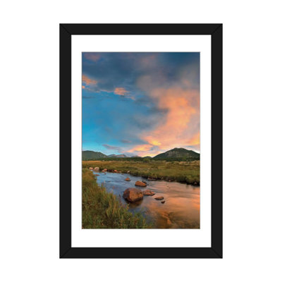 " Sunset Over River And Peaks In Moraine Park, Rocky Mountain National Park, Colorado " by Tim Fitzharris