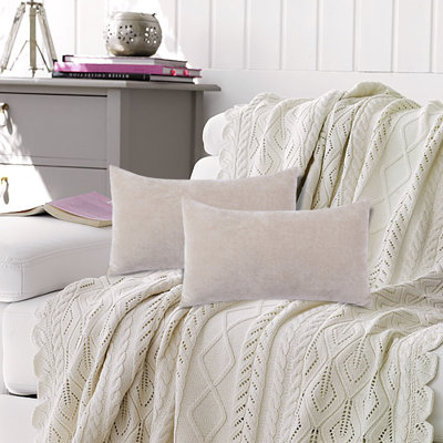 Velvet Reversible Pillow Cover