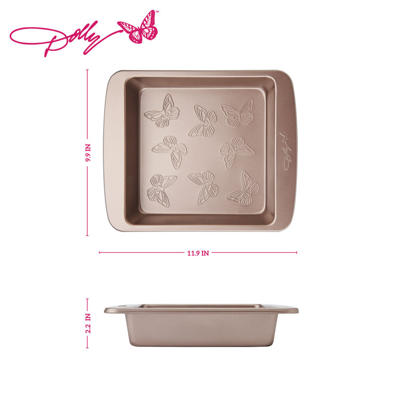 Dolly Parton Square Cake Pan, 9 Inch