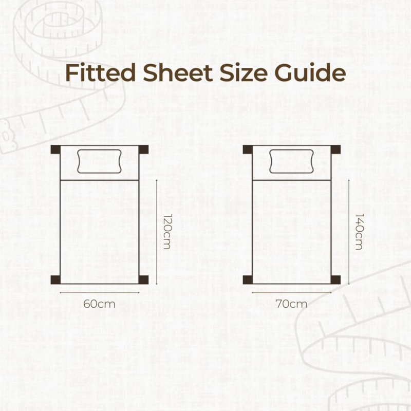 Cotton 2 - Piece Cot Fitted Sheet