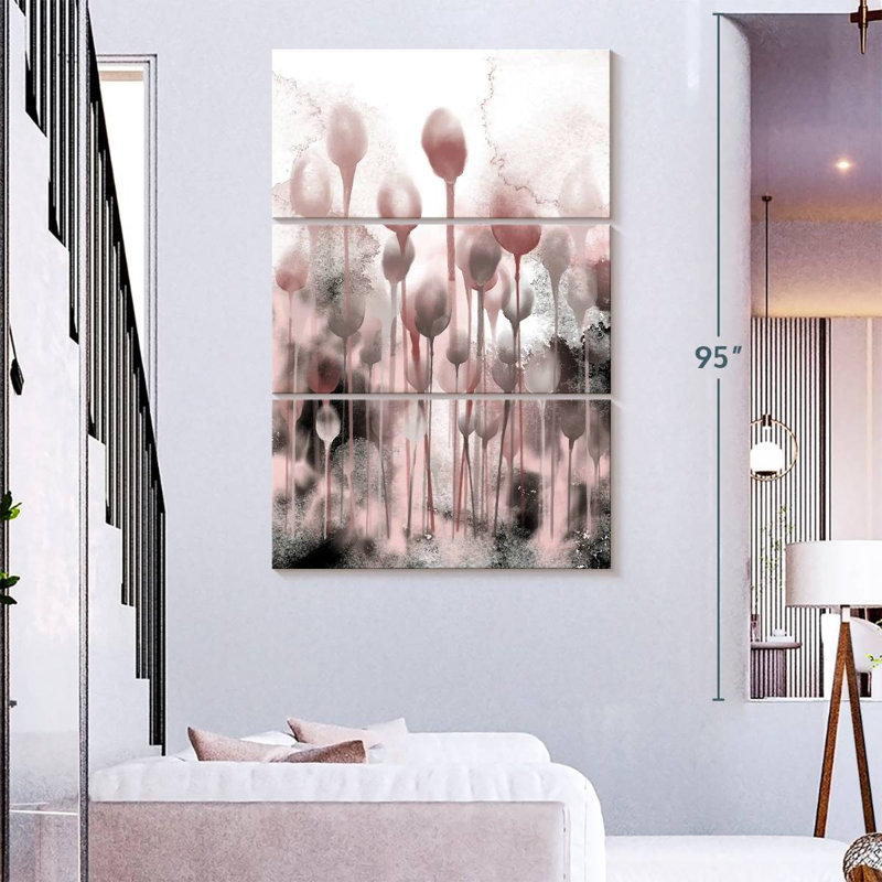 Avery Enlightened Minds Blush, 74" H x 48" W