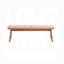 Banc en rotin sans dossier
