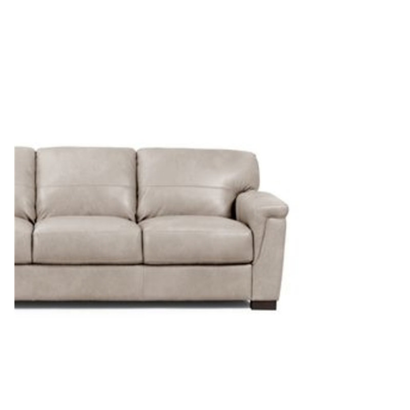 Cornelia Beige Leather Sofa