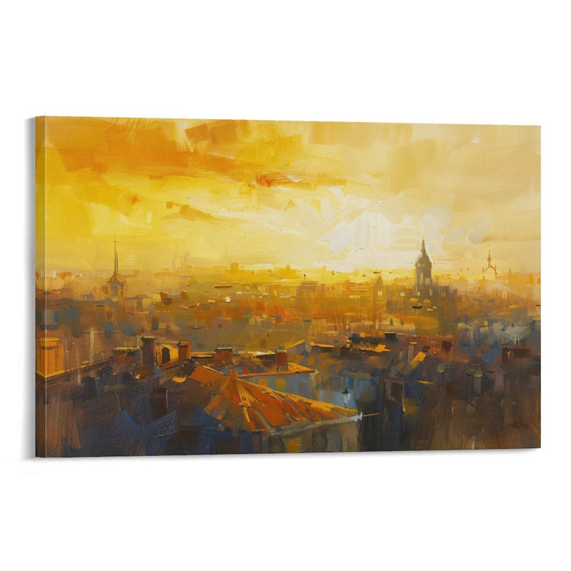 Art mural encadré 20 "x 30" avec cadre en bois, prêt à être accroché, 20 po x 30 po