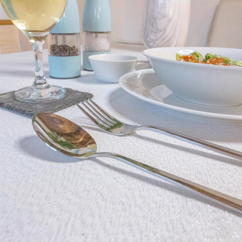 Argon Tableware Tondo Stainless Steel Dessert Spoons