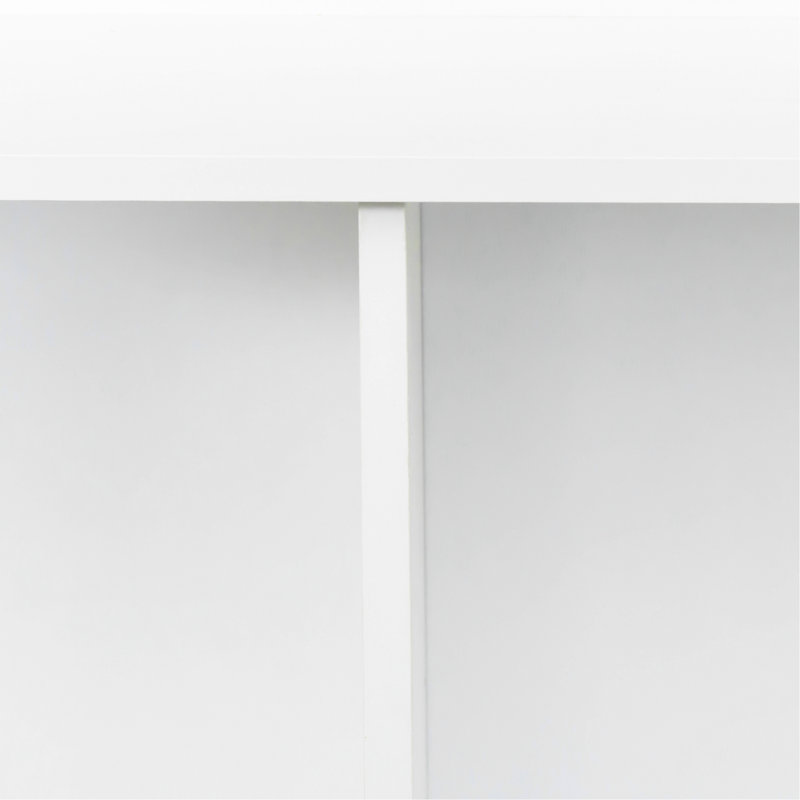 Bibliothèque à 10 tablettes, Blanc