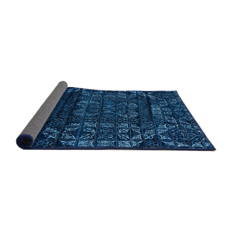 Tapis abstrait moderne 4430, Rond 5 pi