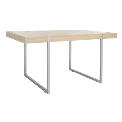 Theertha Metal Base Dining Table