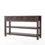 Console avec 3 tiroirs et tablettes ouvertes Elysian Farmhouse-145952798