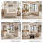 Confesor Chenille Modern L-Shaped Sectional Sofa-423731748