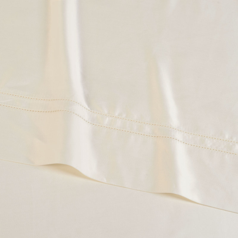 Lusso Flat Sheet, King Flat Sheet, Ivory