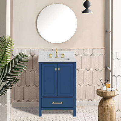 Meuble-lavabo moderne autoportant