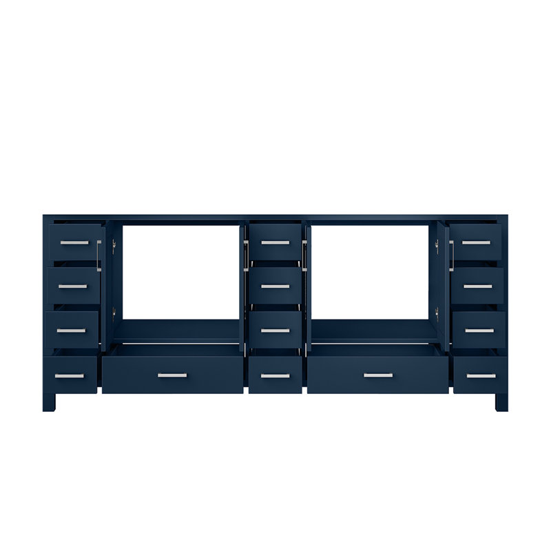 Meuble-lavabo double (armoire seulement), Navy Blue