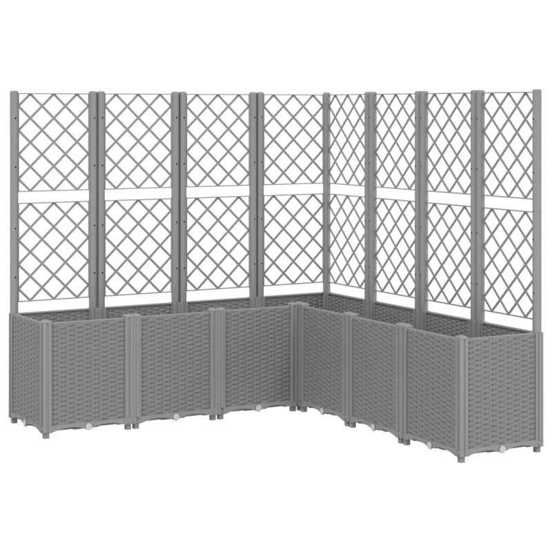 Motonobu Planter Box, Light Grey