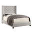 Lit tapissier capitonné standard à profil bas Charette-322487571-333834629