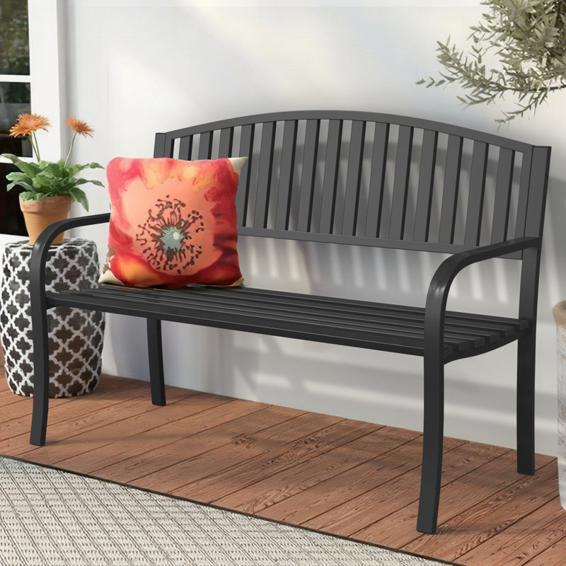 Banc de jardin en fer Efird