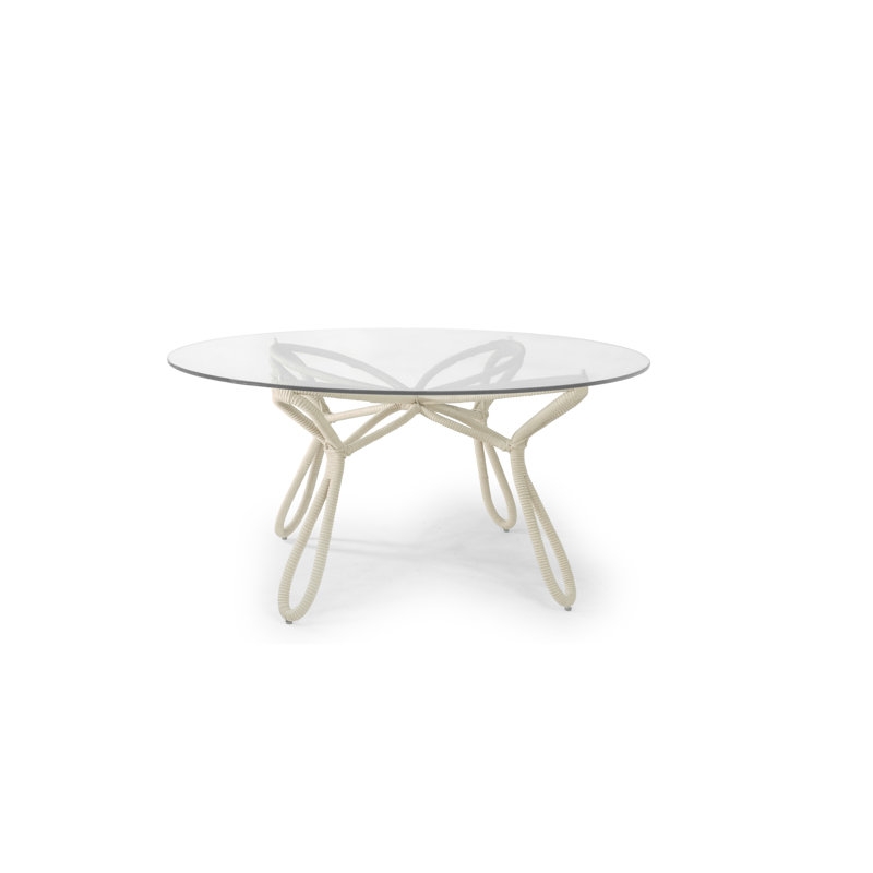 Corda Dining Table, Bone