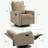 Swivel Rocker Recliner Chair with soft cushion-122312993