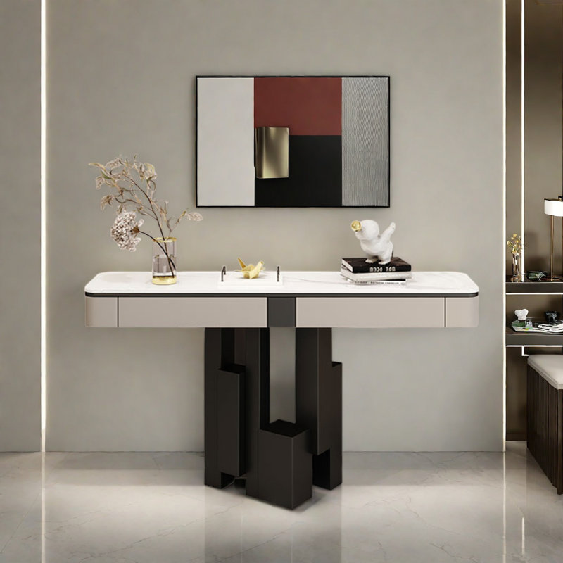 Console Modern Minimalist Art, H 33,46 po x l 55,12 po x P 13,78 po
