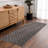 Kwan Machine Washable Modern Geometric Black Area Rug-1033986854
