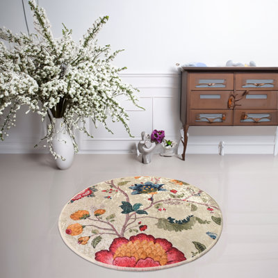 Nethania Floral Indoor Rug