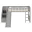 Lit mezzanine avec escalier et glissade-1370043937