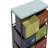 Moniz Multi Coloured 6 Drawer Accent Chest