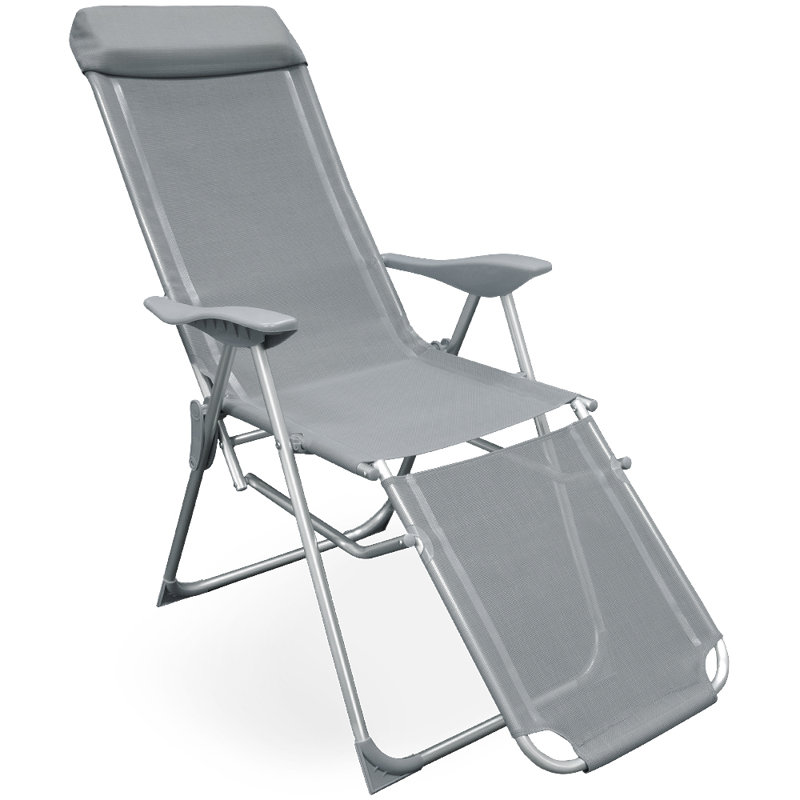 Beulah Reclining Sun Lounger with Cushion