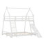 House Bunk Bed With Climbing Nets And Climbing Ramp-1330381891