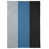 Silver/Blue/Black