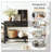 59.1'' Farmhouse Entryway Table with 3 Drawers, Painted Console Table-277823961