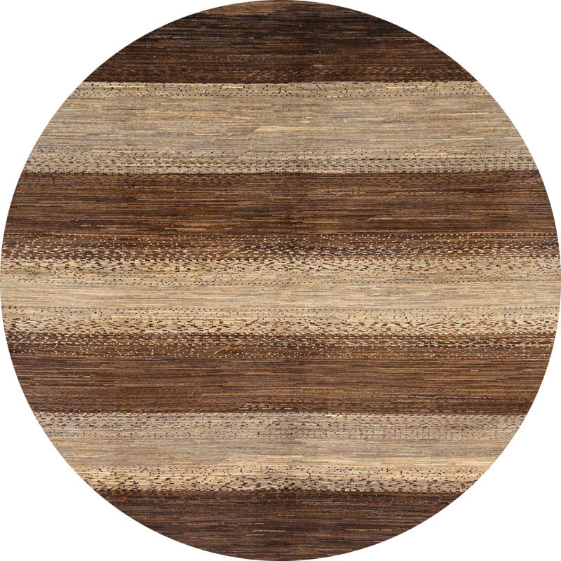 Abstract Indoor Rug, Round 5'