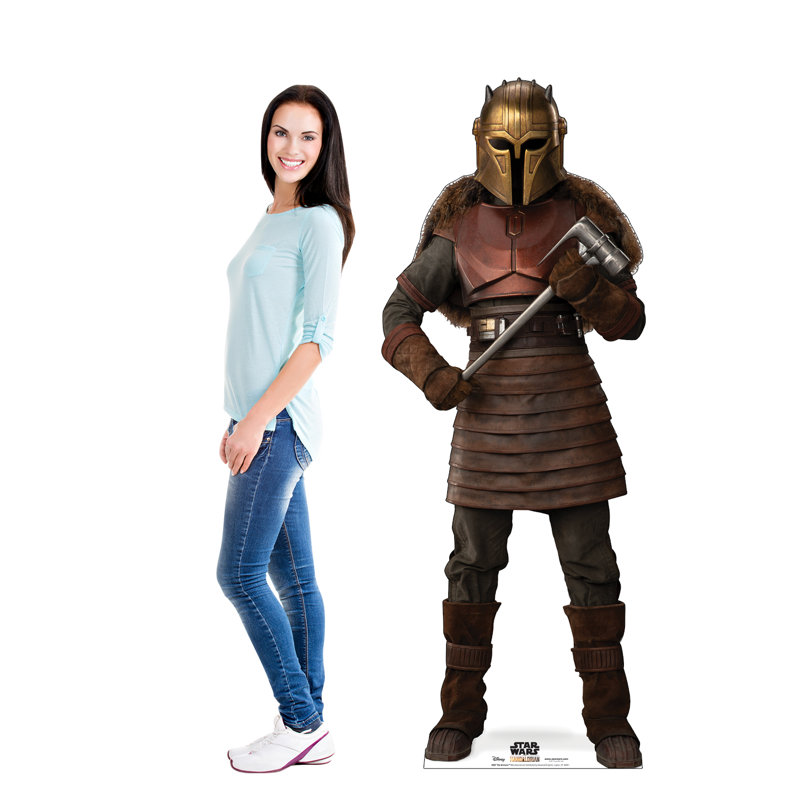 Accroche en carton à films lucas blinder mandalorian disney