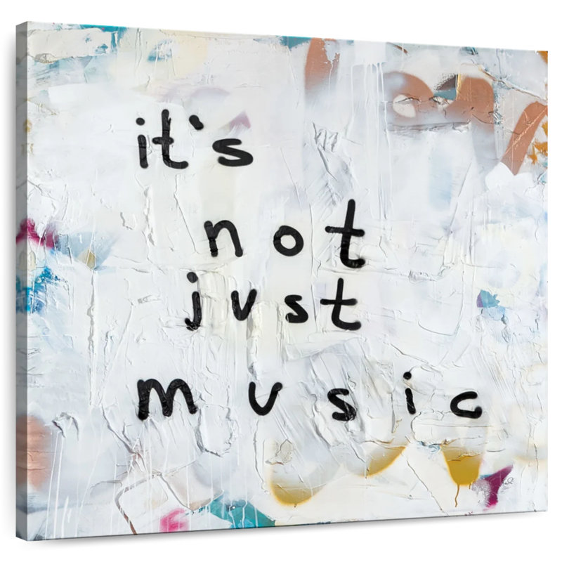 Tergel Not Just Music, H 20 po x l 20 po