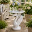 Table d'appoint 19,69 "White Swan