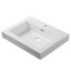 Ensemble de meuble-lavabo simple mural 24 po avec miroir Fahriye