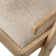 Baywood Cane Bench With Arms