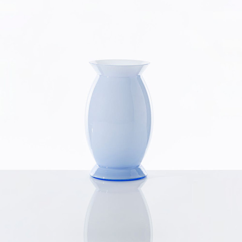 Venini Idalion Vase, Iceberg/Milk White