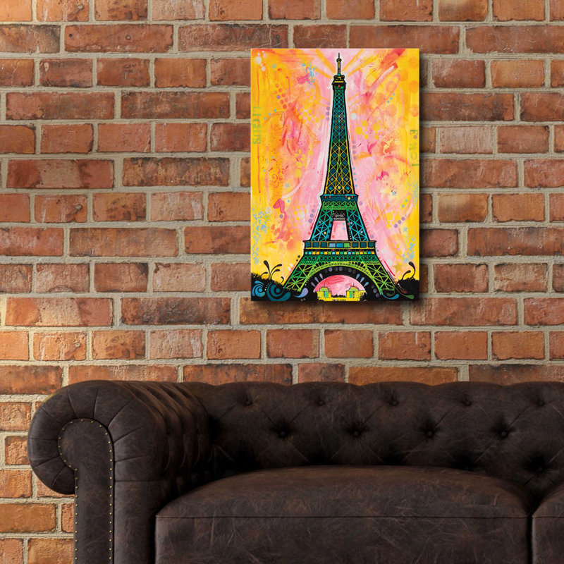 «Eiffel ALI» par Dean Russo, H 24 po x l 16 po x P 0,2 po
