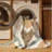 Machine Washable Pantelia Turtle Art Deco Arc Rug in Brown – Beige Binding-2015829438